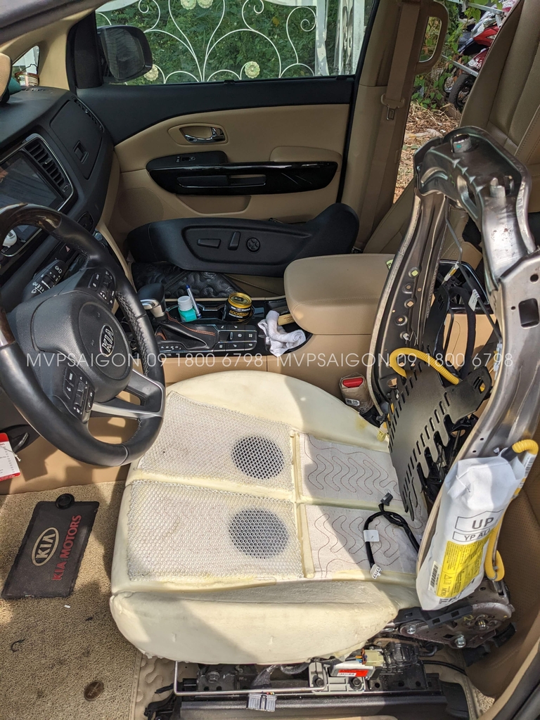 Nâng cấp quạt gió làm mát ghế KIA SEDONA