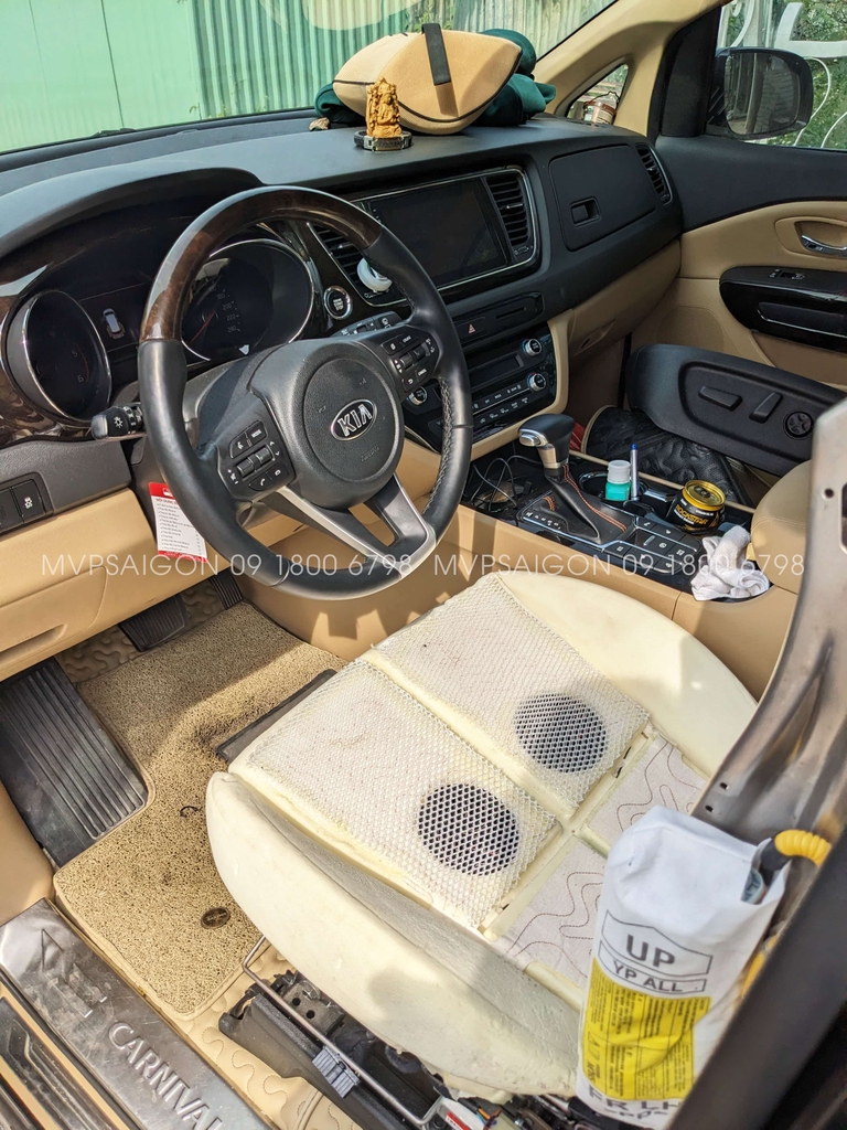 Nâng cấp quạt gió làm mát ghế KIA SEDONA