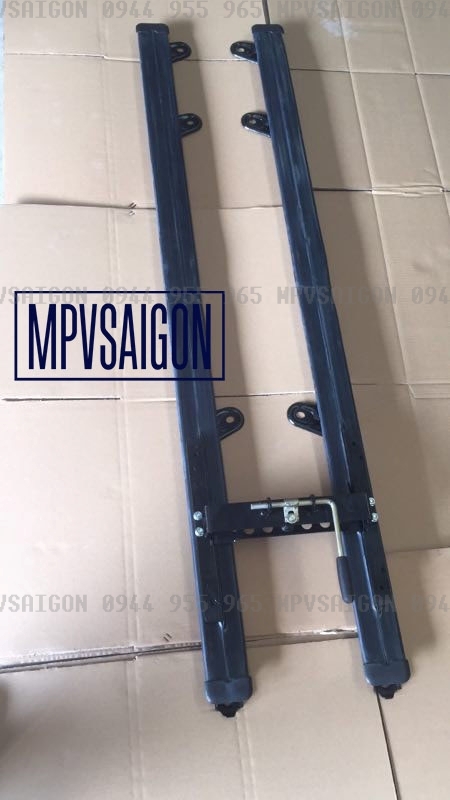 Ray trượt ghế ô tô 2m kèm đế xoay 360 độ limousine mobihome xe khách giường nằm