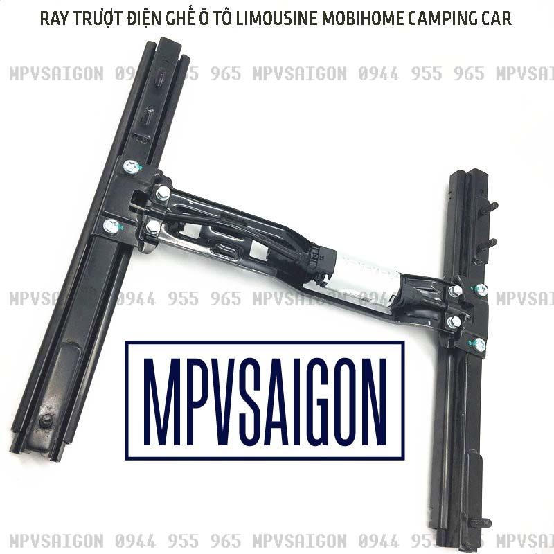 Ray trượt điện 12V Motor giữa (Ray ngắn)