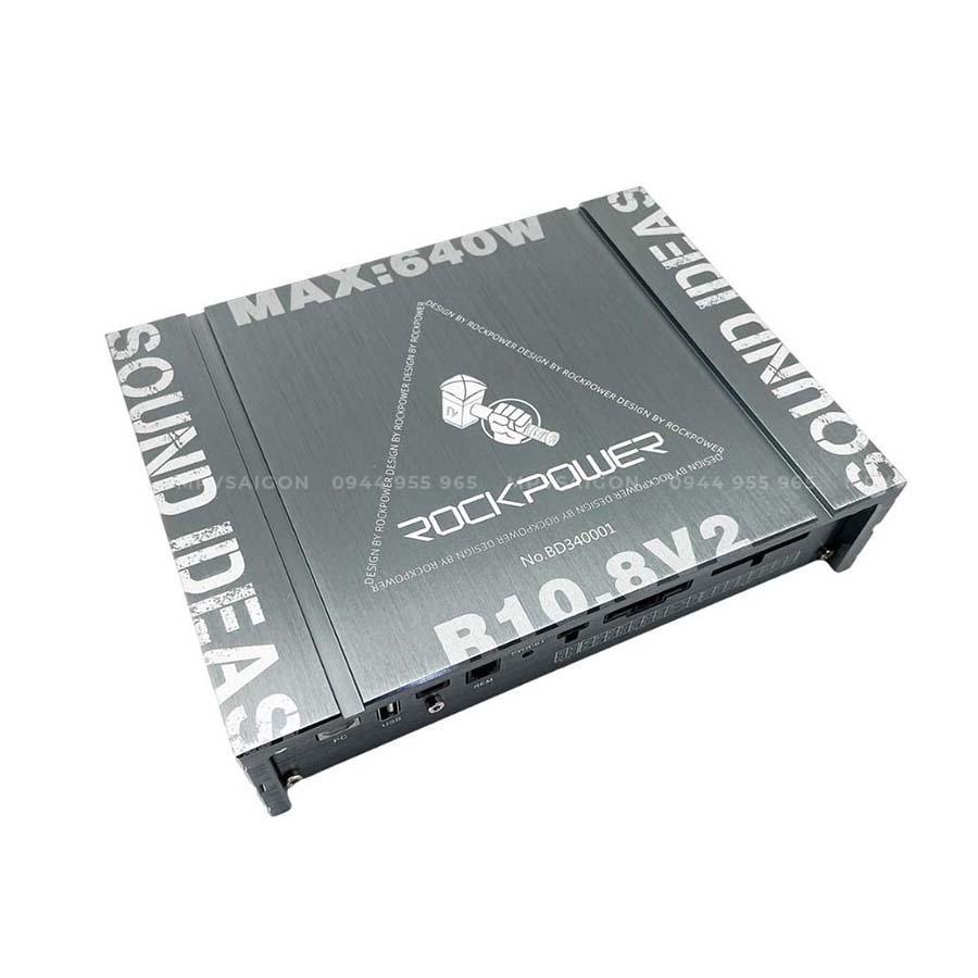 ROCKPOWER R10.8 V2 DSP PROCESSOR