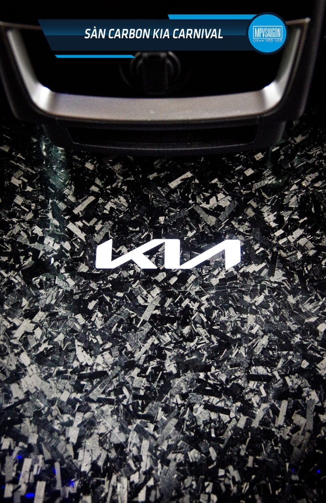 Sàn Carbon LOGO LED -KIA Carnival 2024 2025: báo giá cạnh tranh nhất