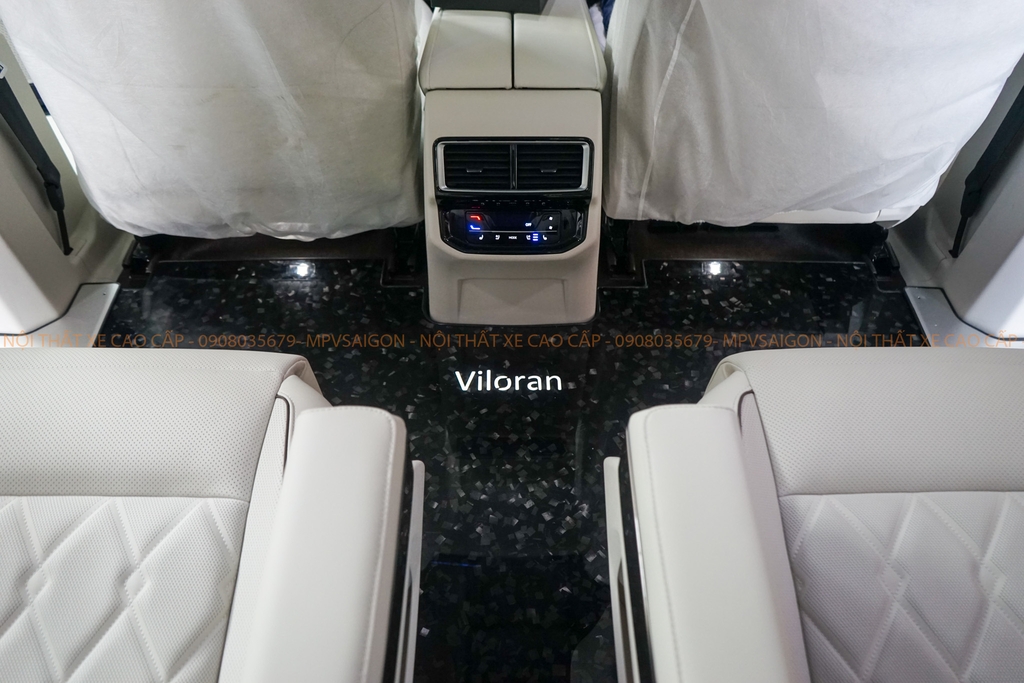 Sàn Carbon cho Volkswagen Viloran 2024 sản xuất tại MPVSAIGON