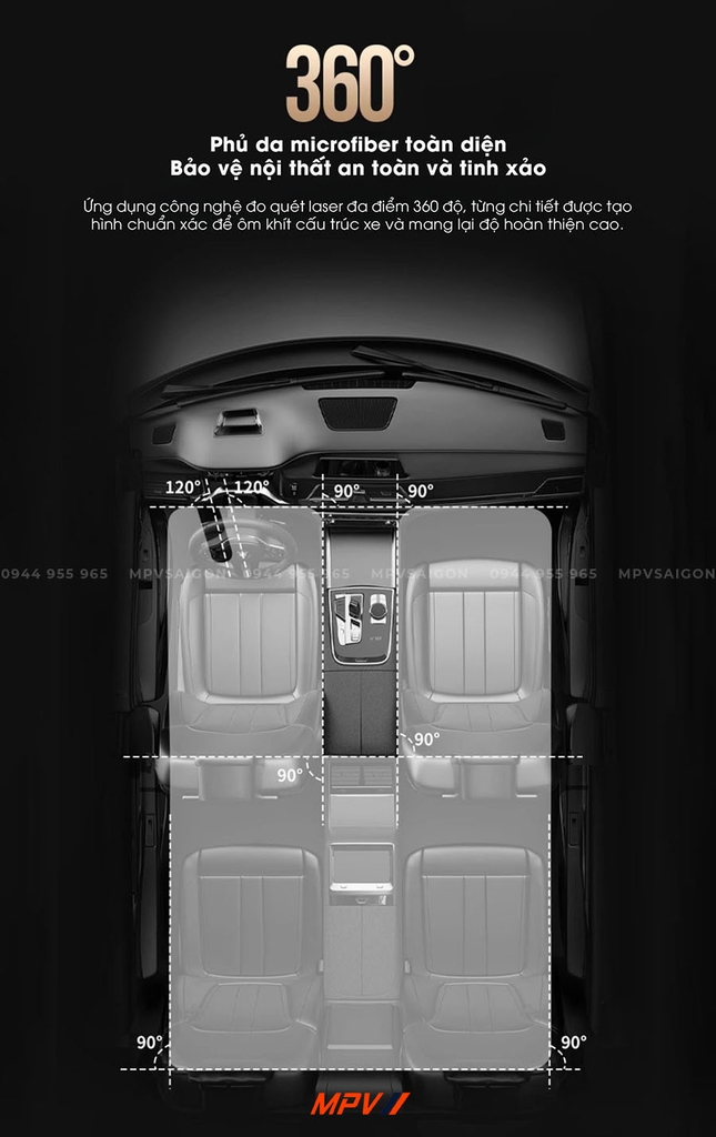 SÀN DA MICROFIBER DÀNH CHO VOLKSWAGEN GOLF 8 TẠI MPVSAIGON