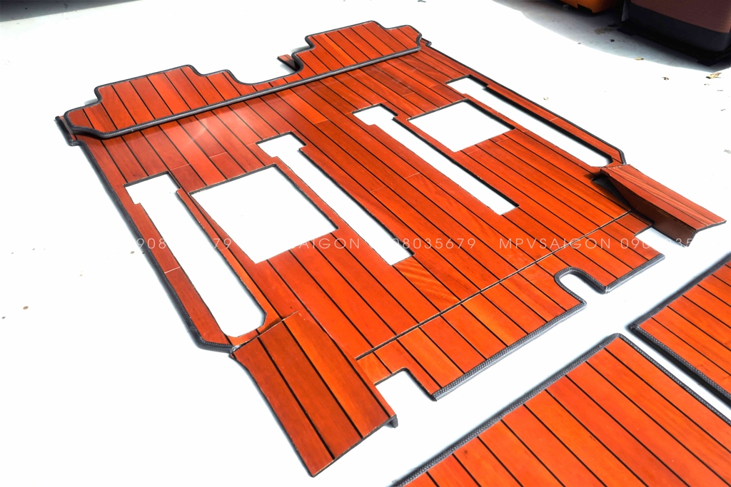 Sàn gỗ tự nhiên Hyundai Palisade - MPVSAIGON