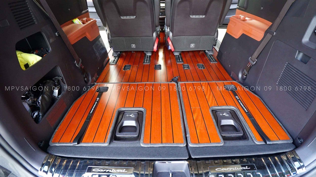 Sàn gỗ tự nhiên Kia Carnival 2024 2025 7 chỗ