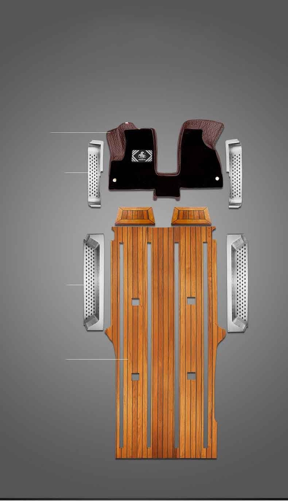 Sàn gỗ tự nhiên Mercedes Benz Vito V220 V250