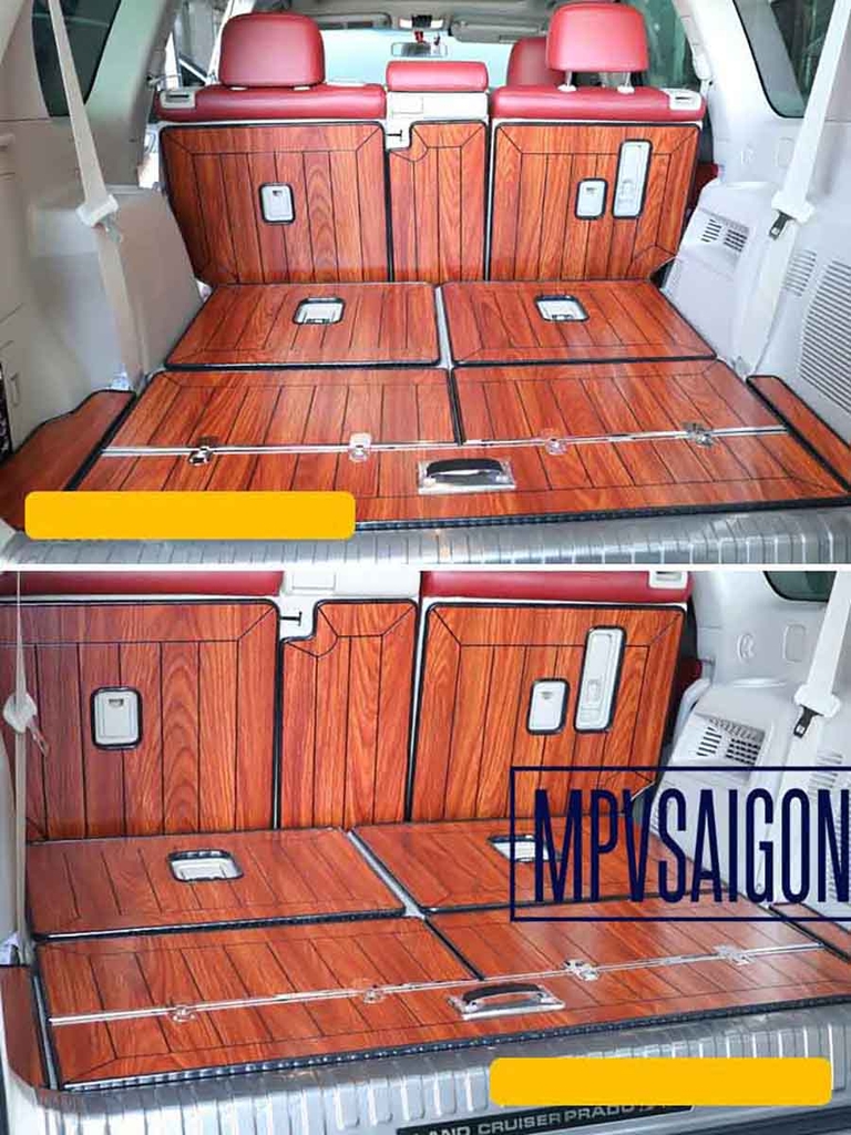 Sàn gỗ tự nhiên Toyota Land Cruiser Prado