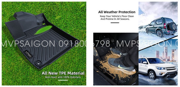 Thảm sàn nhựa TPE Hyundai Palisade