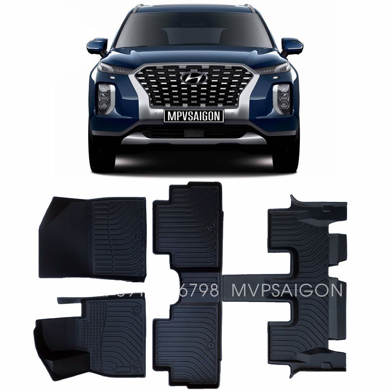 Thảm sàn nhựa TPE Hyundai Palisade