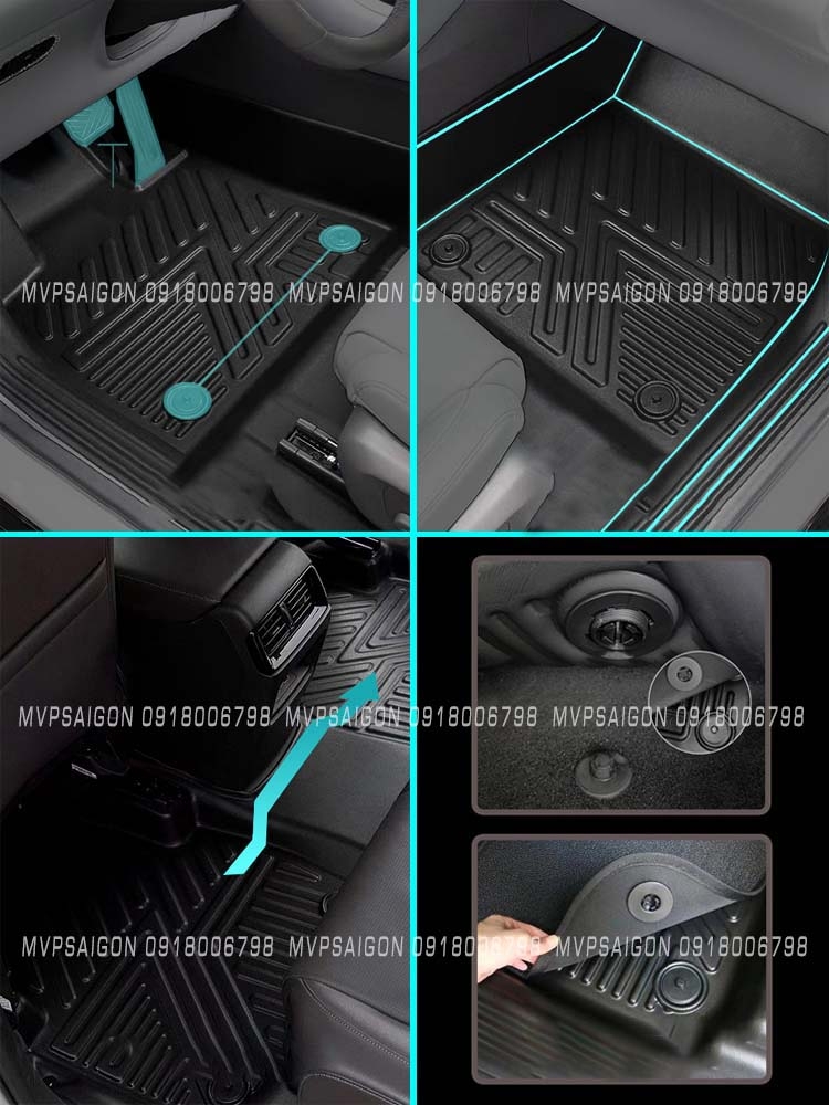 Sàn nhựa TPE Volkswagen Viloran