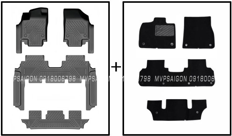 Sàn nhựa TPE Volkswagen Viloran