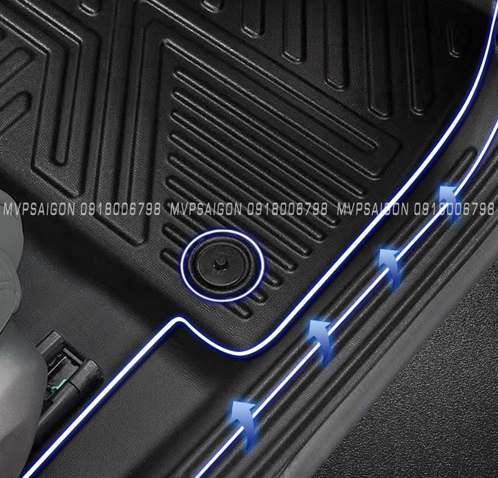 Sàn nhựa TPE Volkswagen Viloran