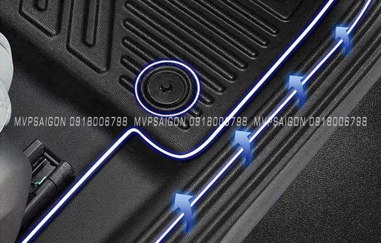 Sàn nhựa TPE Volkswagen Viloran