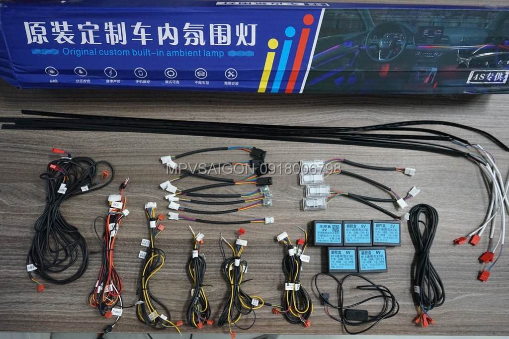 LED VIỀN NỘI THẤT Ô TÔ