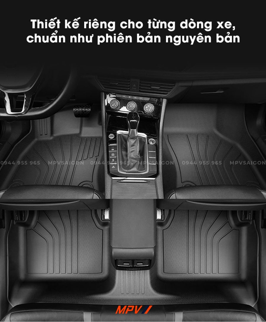 SÀN TPE CAO CẤP DÀNH CHO VOLKSWAGEN GOLF 8 TẠI MPVSAIGON