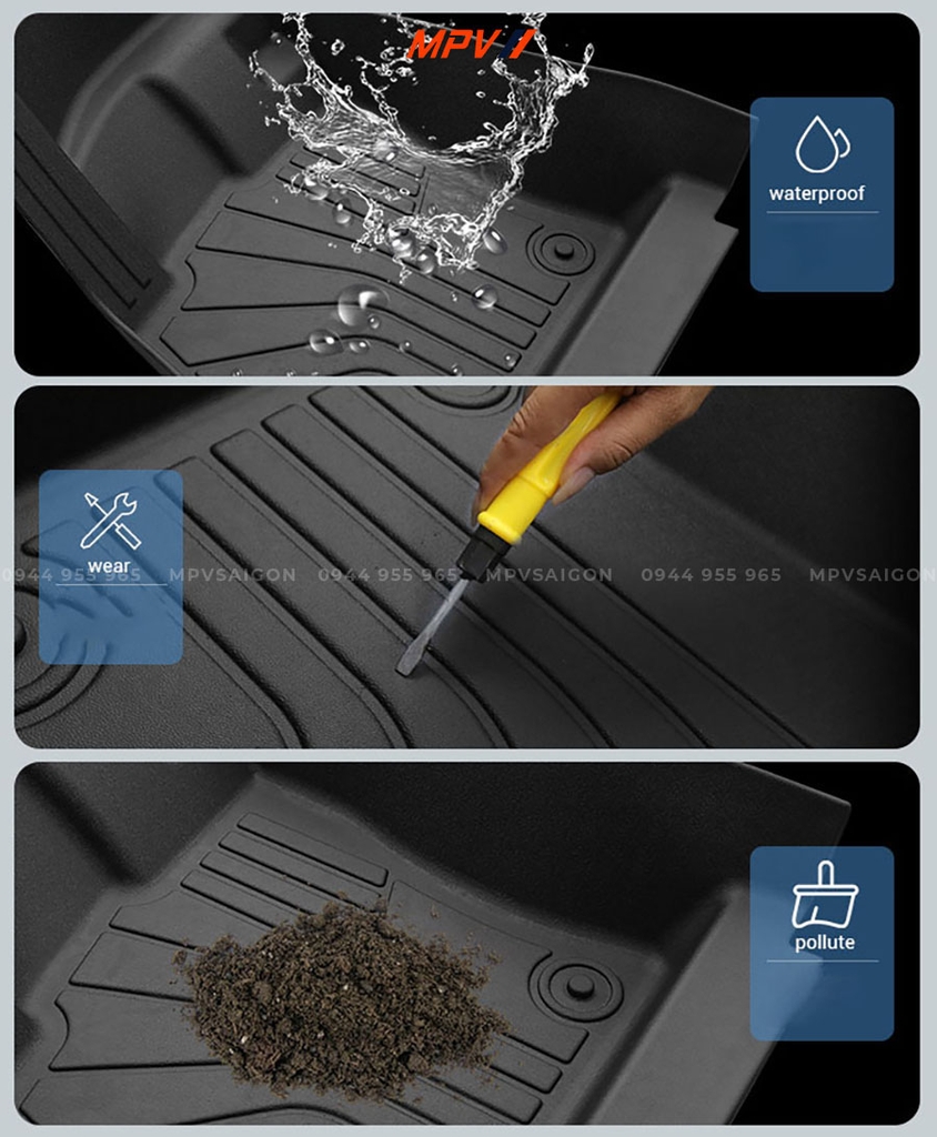 SÀN TPE CAO CẤP DÀNH CHO VOLKSWAGEN GOLF 8 TẠI MPVSAIGON