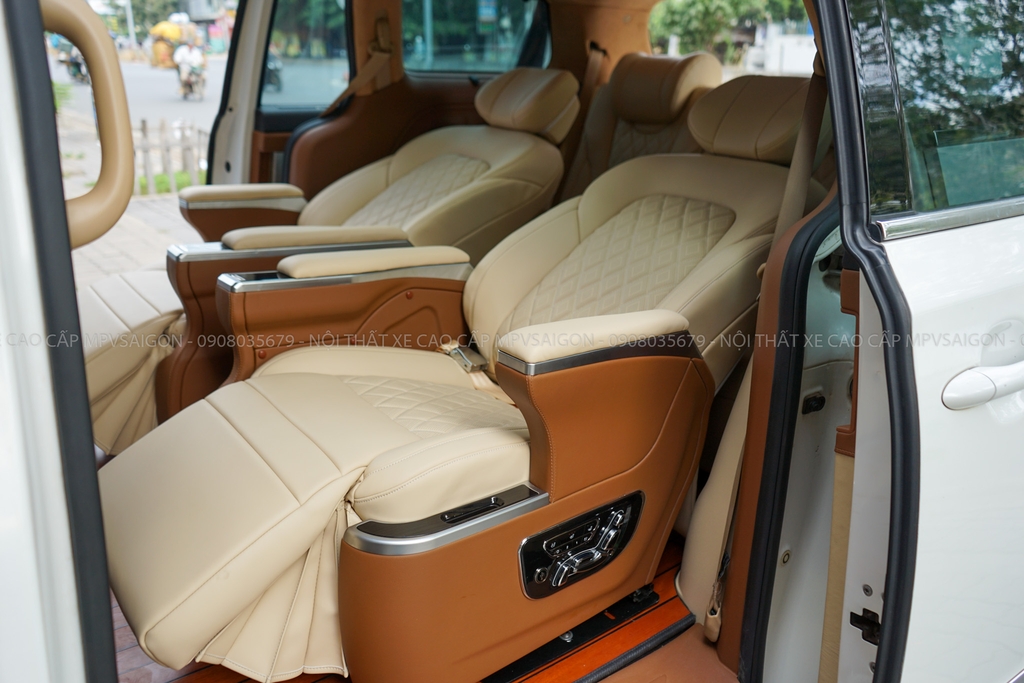 Kia Sedona nâng cấp Limousine - Khám phá gói độ VIP đẳng cấp tại MPVSAIGON