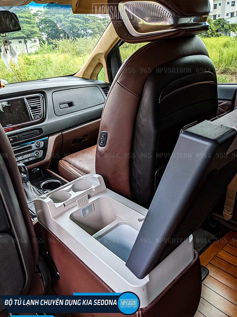 Nâng cấp tủ lạnh chuyên dụng Kia SEDONA