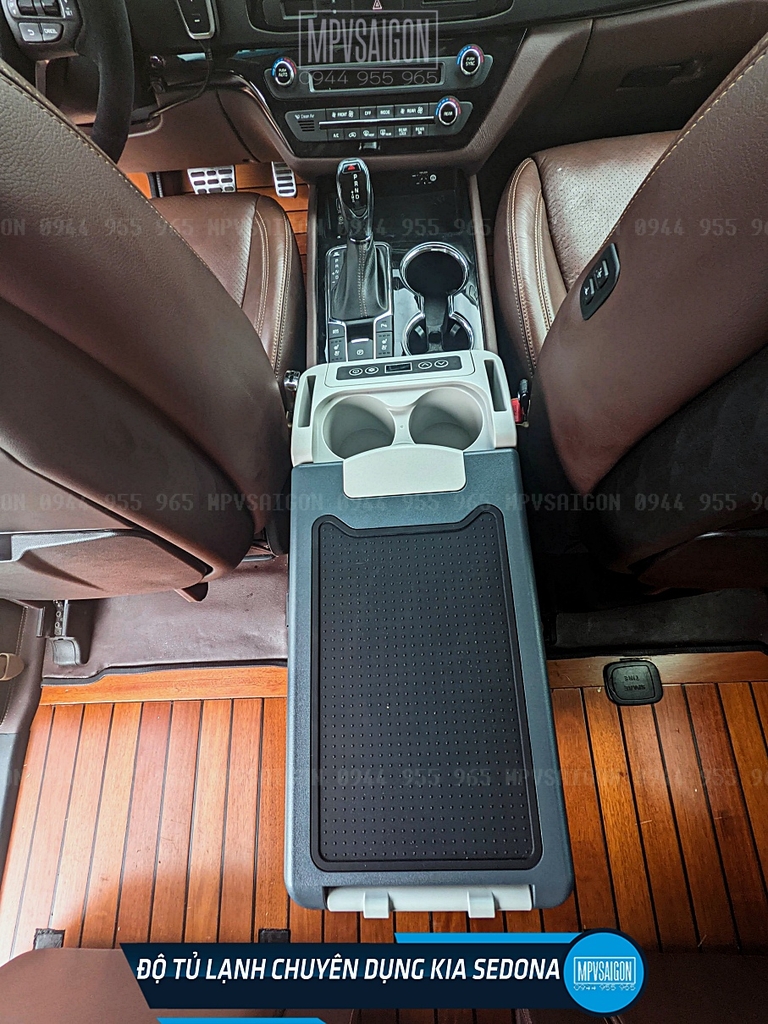 Nâng cấp tủ lạnh chuyên dụng Kia SEDONA