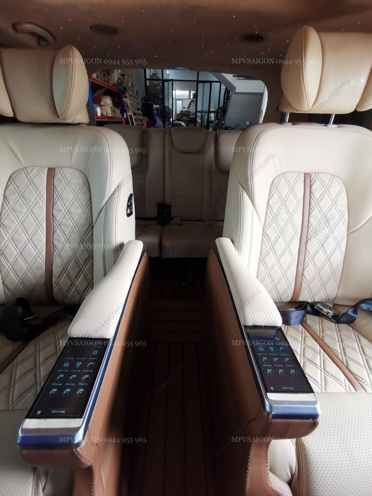 Nội thất SEDONA nâng cấp - độ Limousine cao cấp