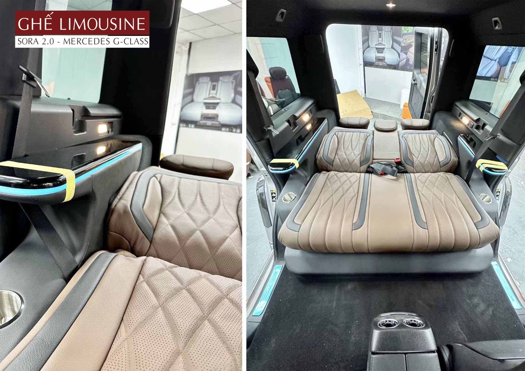 Mercedes G-Class - Brochure ghế limousine Sora 2.0