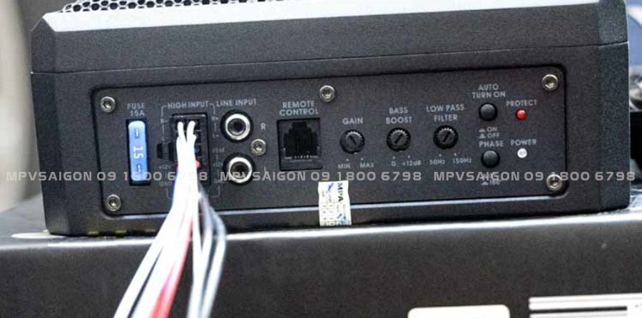 Sub điện Rainbow MK2 EL-W68A lắp gầm ghế xe