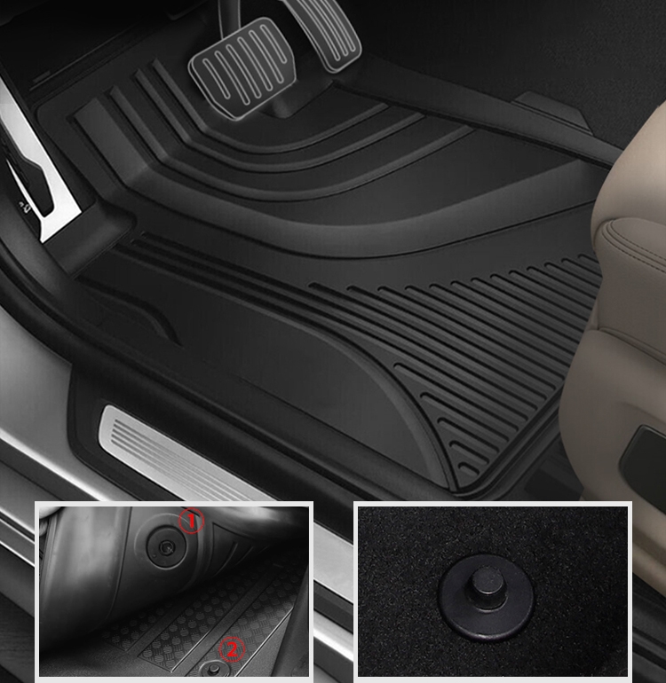 Thảm sàn nhựa TPE Hyundai Custin