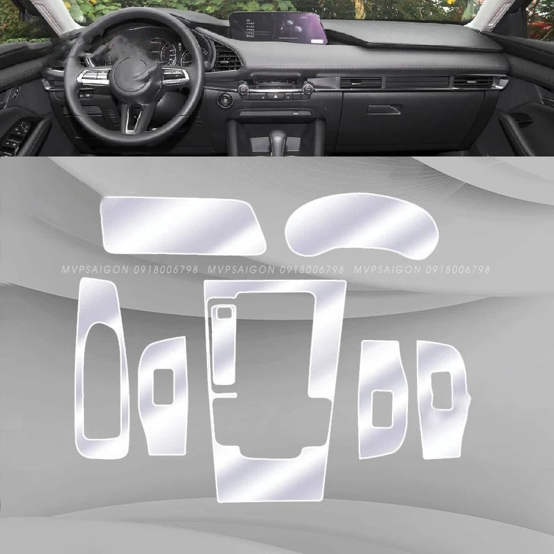 Thi công dán PPF nội thất KIA Carnival 2020-2022 2024 2025