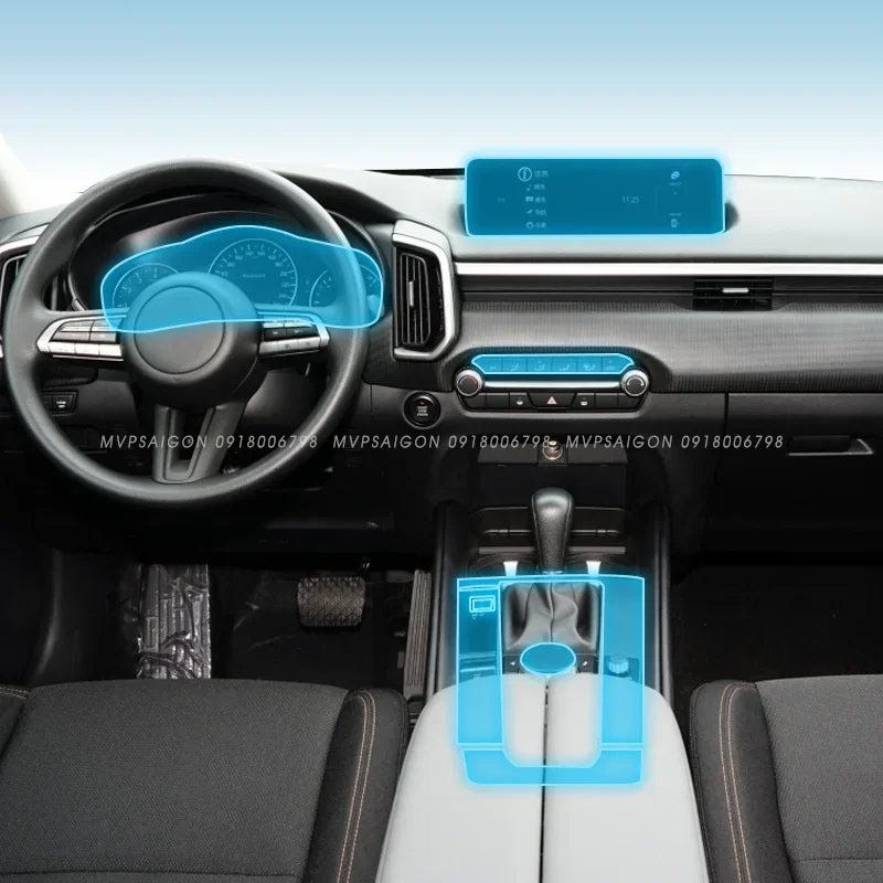 Thi công dán PPF nội thất KIA Carnival 2020-2022 2024 2025