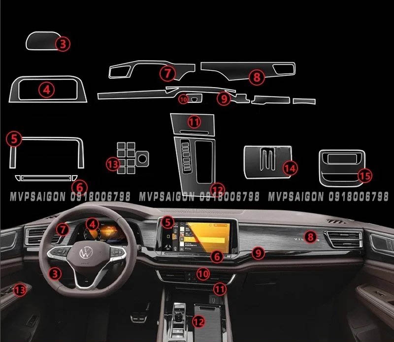 DÁN PPF VOLKSWAGEN GOLF