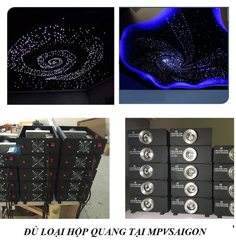 Thi công LED bầu trời sao Hyundai Custin