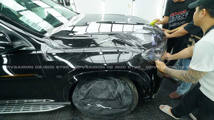 Thi công PPF Teckwrap cho xe sang GLS 450 2025