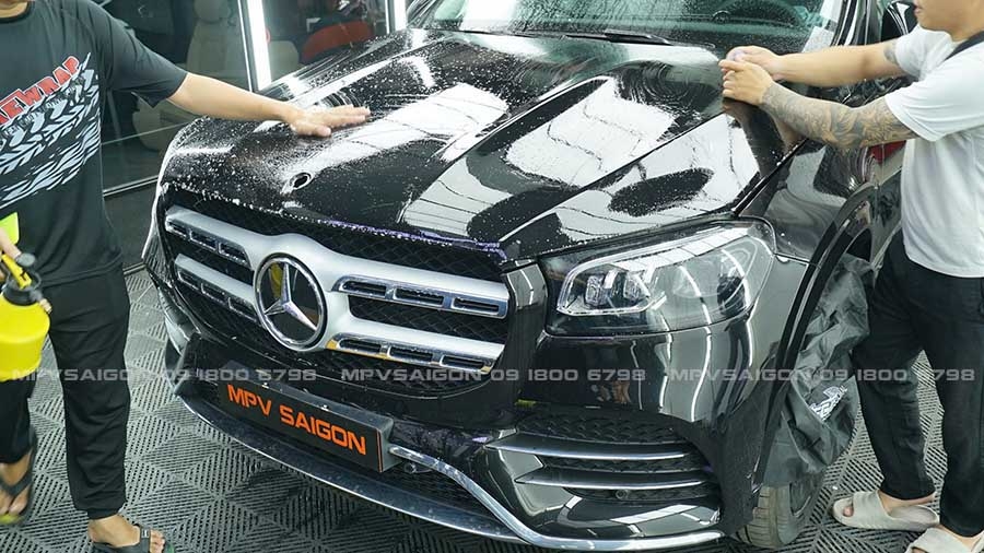 Thi công PPF Teckwrap cho xe sang GLS 450 2025