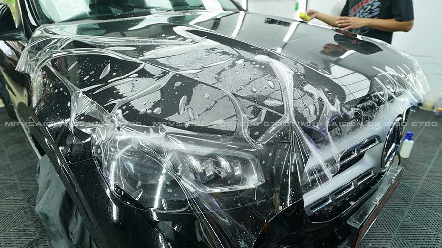 Thi công PPF Teckwrap cho xe sang GLS 450 2025