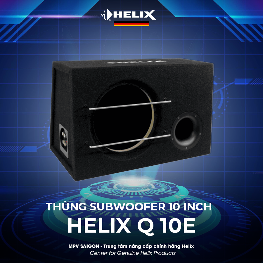 HELIX THÙNG LOA Q E10 DÙNG CHO LOA SUBWOOFER HELIX Q 10W