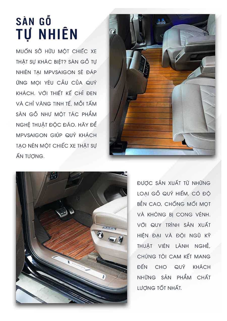 Tổng hợp các mẫu sàn xe cao cấp MPVSAIGON