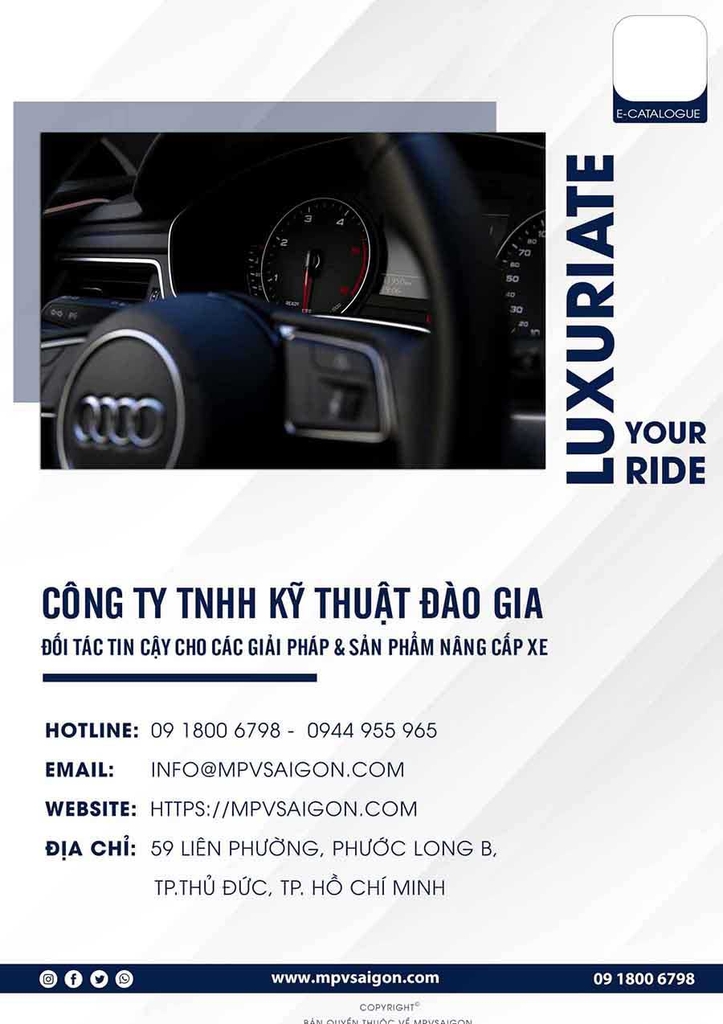 Tổng hợp các mẫu sàn xe cao cấp MPVSAIGON