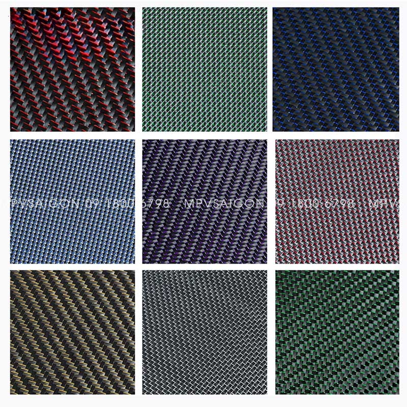 TỔNG HỢP MẪU VÂN CARBON NỘI THẤT VÀ NGOẠI THẤT Ô TÔ TẠI MPVSAIGON