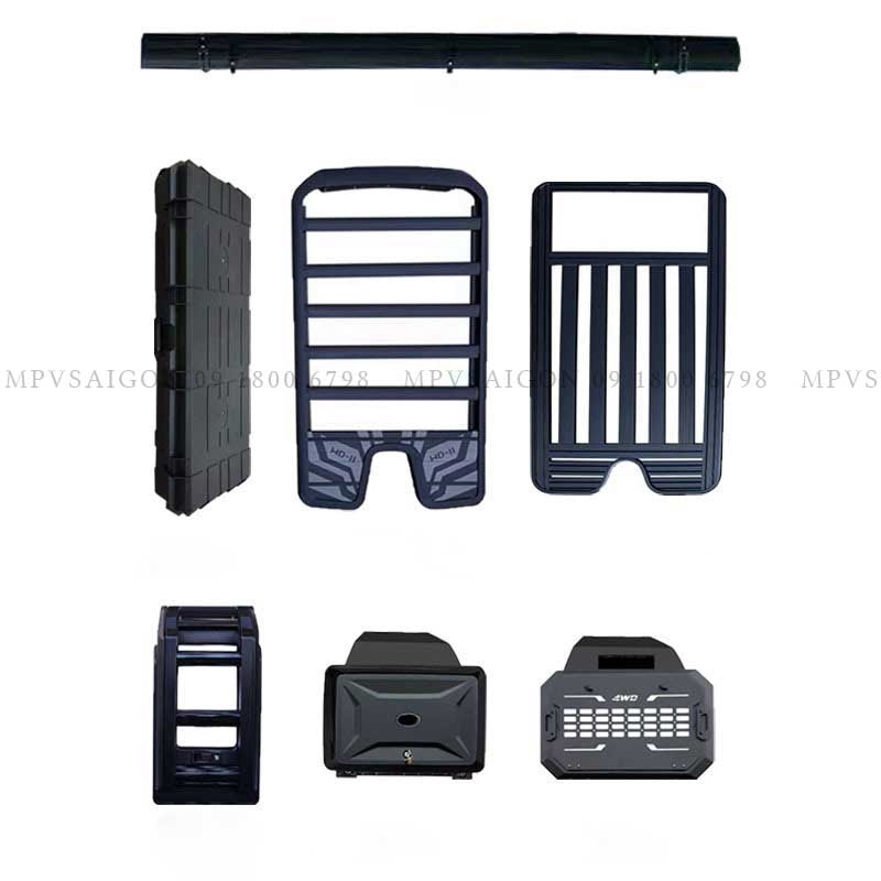 Tổng hợp phụ kiện gắn ngoài Vinfast VF3