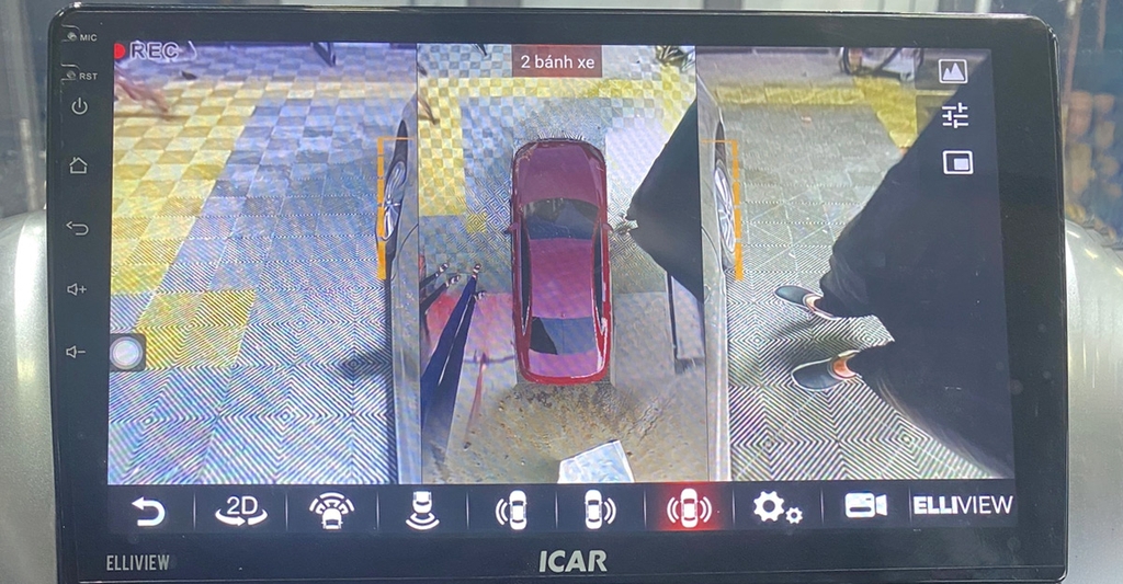 Màn hình Android liền cam 360 Elliview SEP