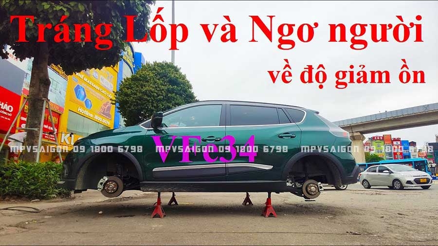 Tráng lốp chống đinh cho VinFast VF3