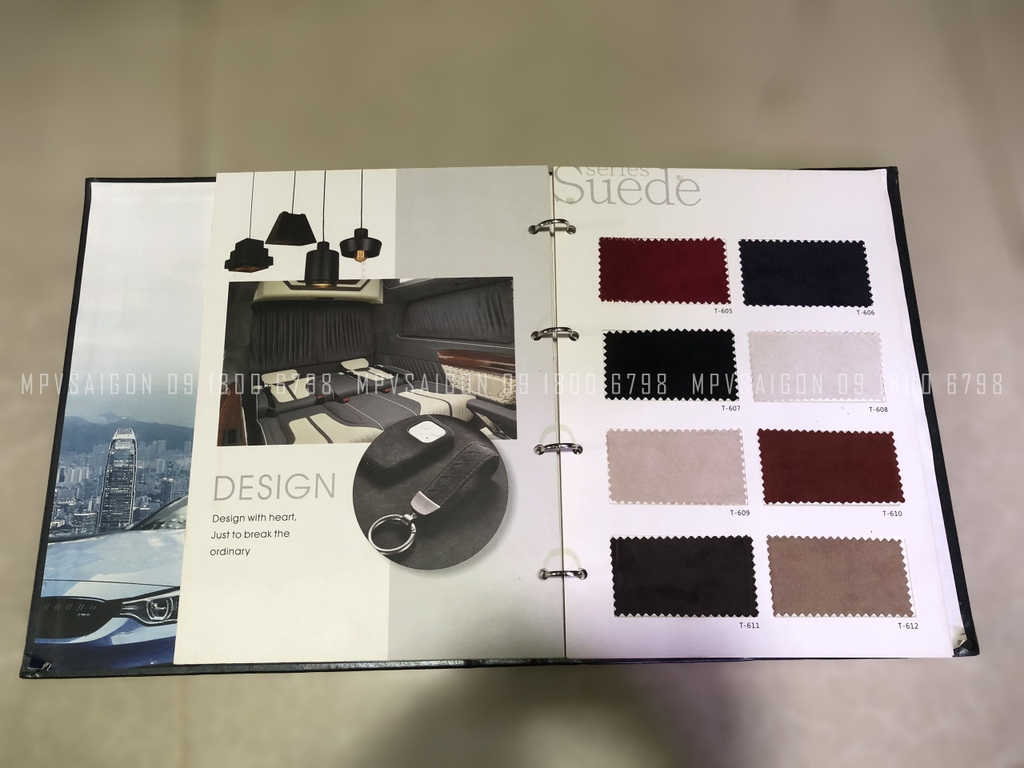 Tuyển tập mẫu vải may rèm che nắng xe sang tại MPVSAIGON