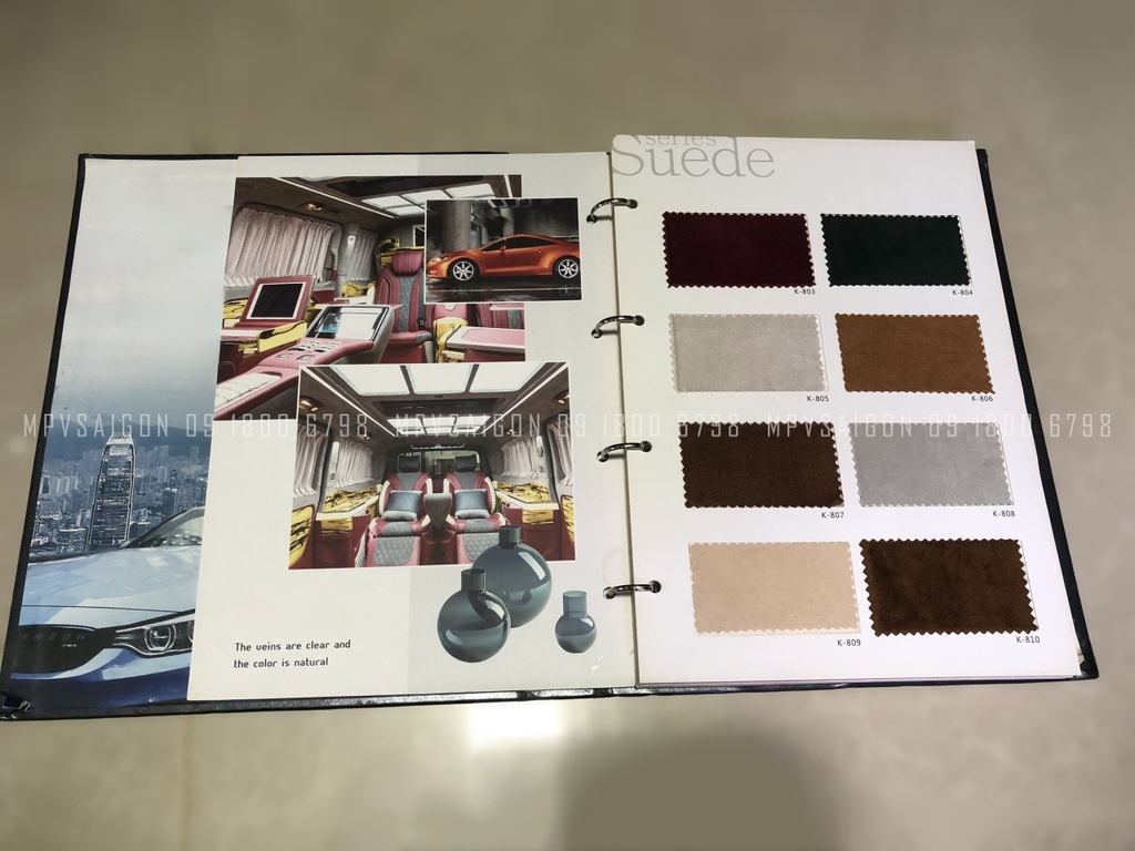 Tuyển tập mẫu vải may rèm che nắng xe sang tại MPVSAIGON