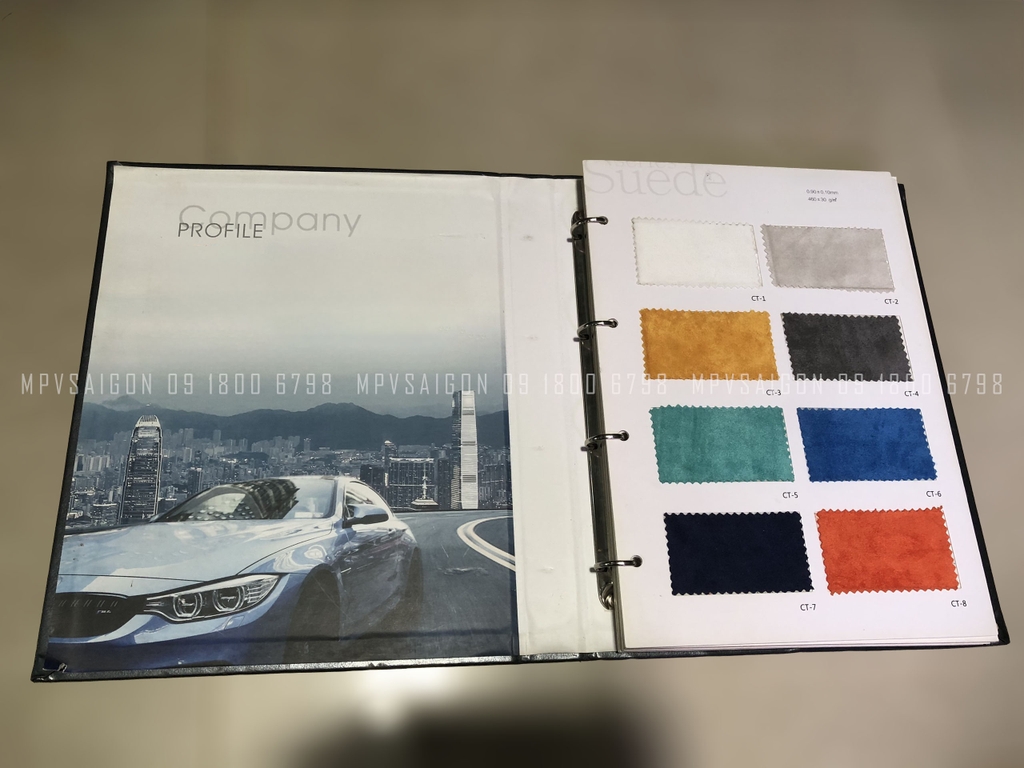 Tuyển tập mẫu vải may rèm che nắng xe sang tại MPVSAIGON