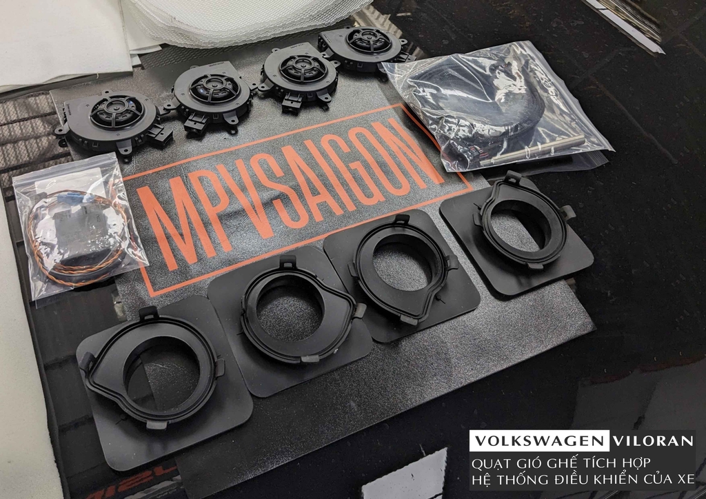 Quạt gió coding Viloran điều khiển trên màn hình (Quạt VW- AUDI)