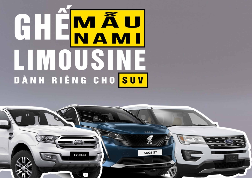 SUV - BROCHURE GHẾ LIMOUSINE MẪU NAMI DÀNH CHO XE SUV