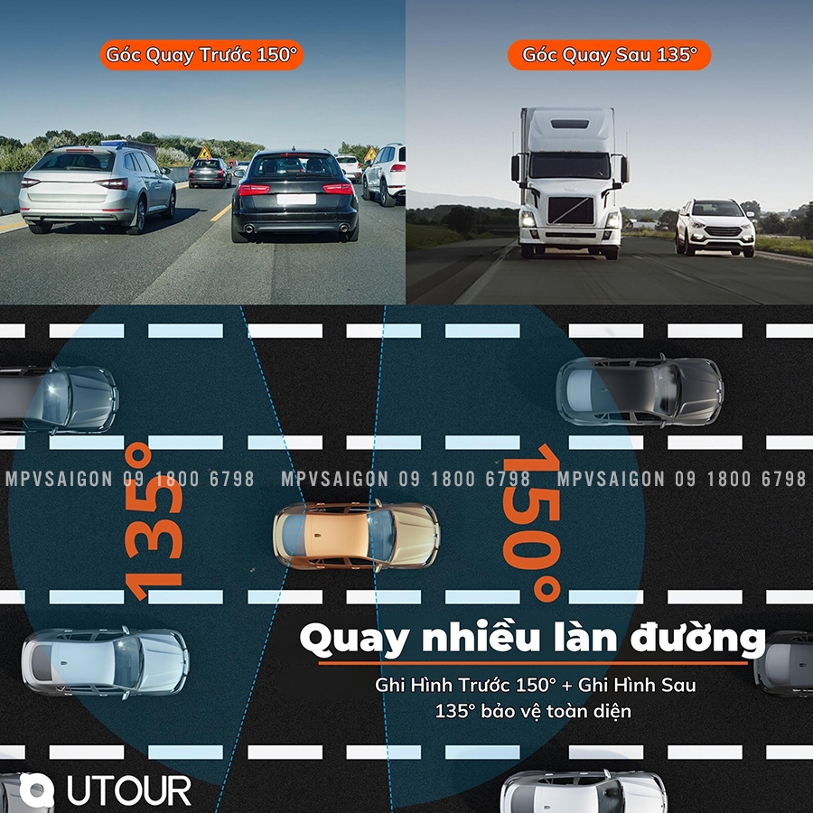 UTOUR AI C2M - Hệ thống cảnh báo tiền va chạm