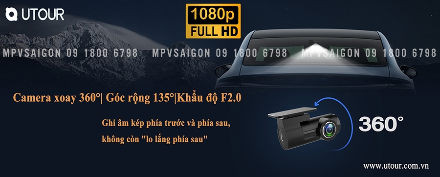 UTOUR H300 - CAMERA SAU DÀNH CHO C2L PRO VÀ C2M PRO