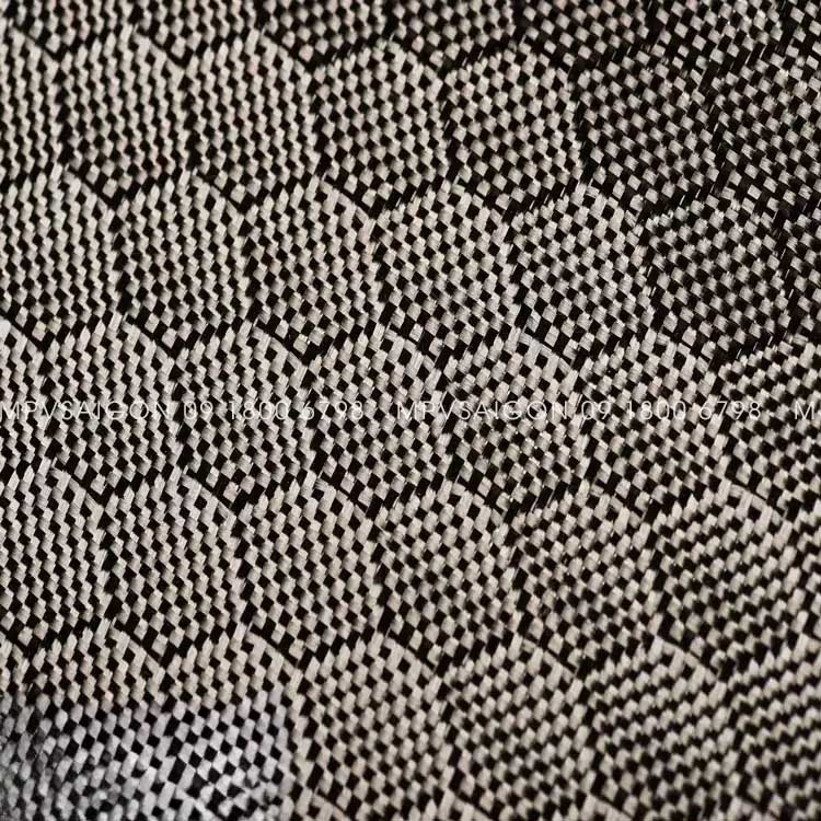 Vải carbon fiber 3K dệt cho nội thất ô tô C06